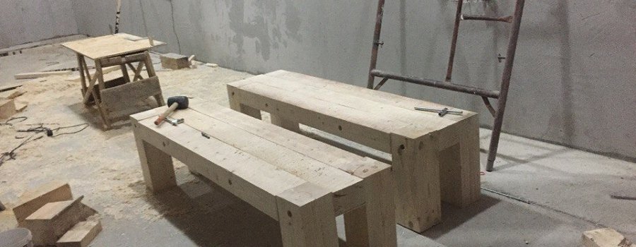 Сделай сам: Деревянная мебель для бани