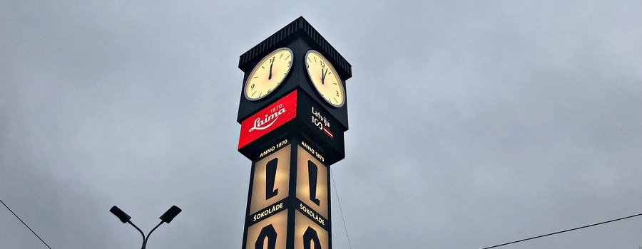 ФОТО: как выглядят восстановленные часы Laima