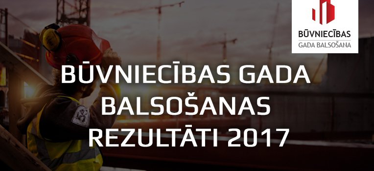 Būvniecības Gada Balsošanas rezultāti 2017