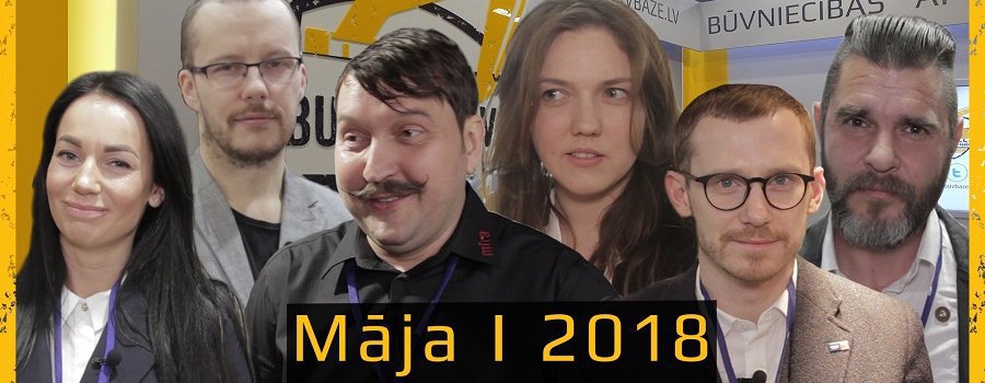 VIDEO: Māja 2018 -  Jautājumi izstādes dalībniekiem par privātmāju būvniecību.