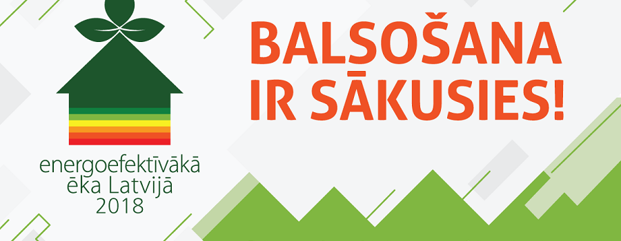 Aicinām balsot par simpātiskāko energoefektīvāko ēku