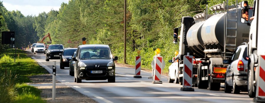 Pabeigti remontdarbi Klaipēdas šosejas posmā no Liepājas līdz Nīcai