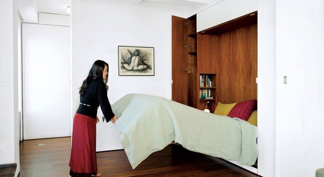 No skapja izvelkamās gultas: lielisks risinājums mazām telpām