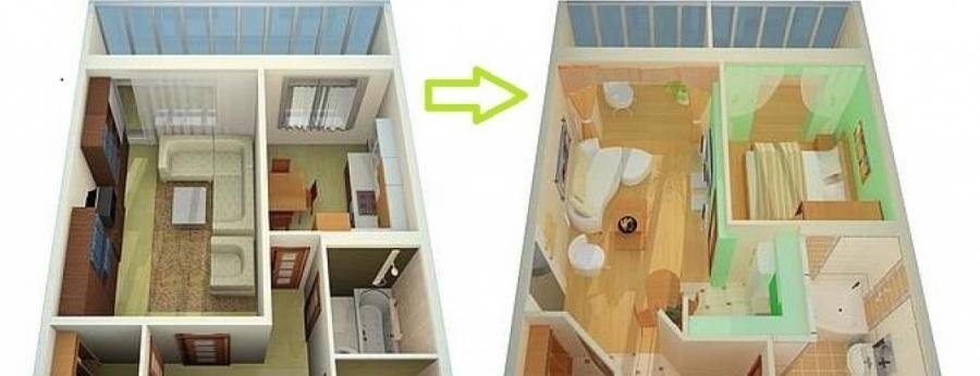 ВИДЕО: Как сделать перепланировку квартиры ?