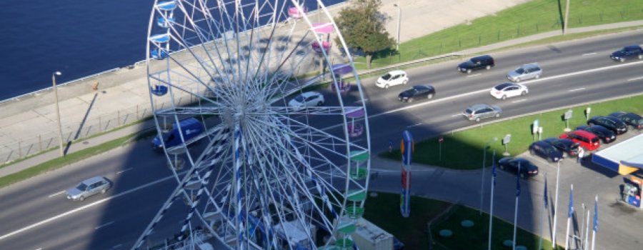 Lietuviešu uzņēmums ieguvis tiesības Pārdaugavā būvēt panorāmas ratu