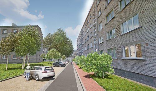 Ventspils pilsētas dome piešķir līdzfinansējumu daudzdzīvokļu dzīvojamo māju iekšpagalmu labiekārtošanai