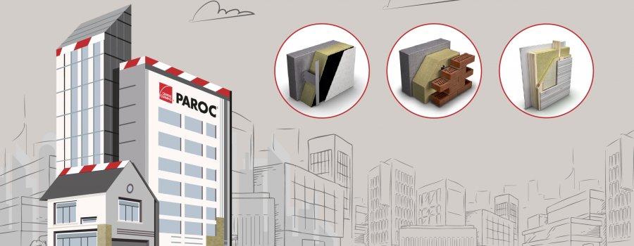 PAROC Tento: jauna energoefektīva siltumizolācijas plāksne ventilējamām sienām