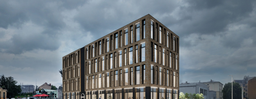 Reterra investē piecus miljonus eiro biroju ēkā Lāčplēša Plaza