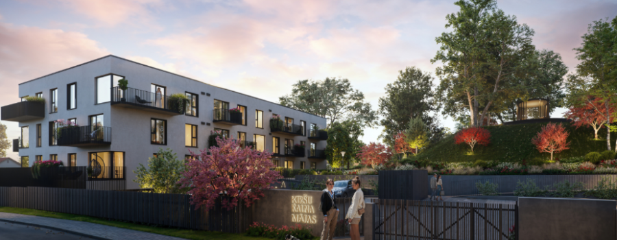 Hepsor uzsāk jauna projekta Ķiršu Kalna Mājas būvniecību