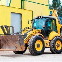 Аренда экскаватора-погрузчика. NEW HOLLAND LB115