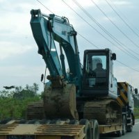 Аренда гусеничного экскаватора. Kobelco 200