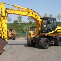 Аренда колёсных экскаваторов. JCB JS 175W