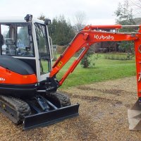 Miniekskavators KUBOTA KX61-3