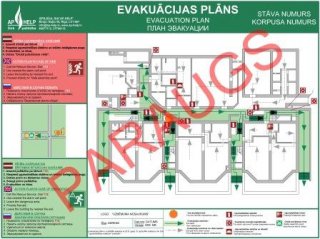 Evakuācijas plāna izstrāde